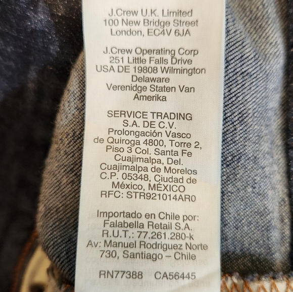 J. Crew High Rise Skinny Jeans Dark Wash, size 27 - Picture 9 of 10